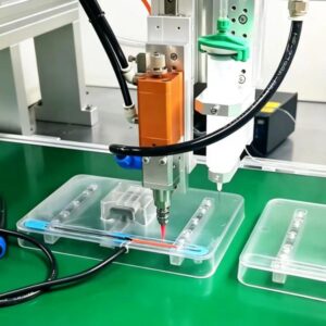视觉点胶机双阀双工位选型